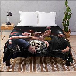 Kamaru Usman Throw Blanket