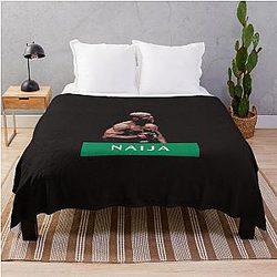 Kamaru Usman - The Nigerian Nightmare Throw Blanket