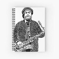 Kamasi Washington Spiral Notebook