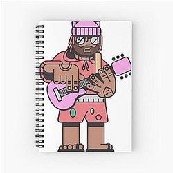 Kamasi Washington Spiral Notebook