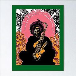Kamasi Washington 66 Best Men's Fashion Graphic Poster