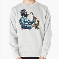 Kamasi Washington Jazz Pullover Sweatshirt