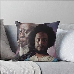 Kamasi Washington Pharoah Sanders Throw Pillow