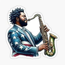 Kamasi Washington Jazz Sticker