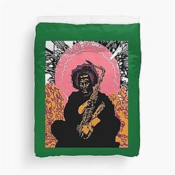 Kamasi Washington 66 Best Men's Fashion Graphic Duvet Cover