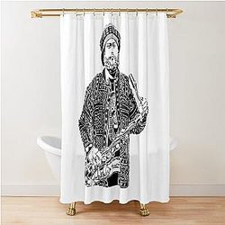 Kamasi Washington Shower Curtain