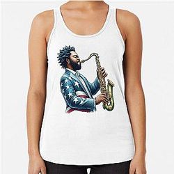 Kamasi Washington Jazz Racerback Tank Top