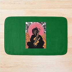 Kamasi Washington 66 Best Men Old Fashioned Graphic Bath Mat