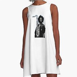 Thundercat & Kamasi Washington A-Line Dress