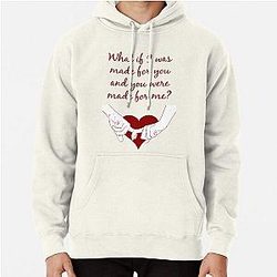 Quote Kane Brown what ifs What if I was made for you and you were made for me - red| Perfect Gift|kane brown gift Pullover Hoodie
