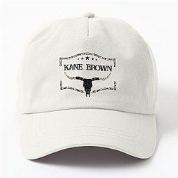 Kane Brown Cow Skull Country Music Concert Dad Hat