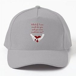 Quote Kane Brown what ifs What if I was made for you and you were made for me - red| Perfect Gift|kane brown gift Baseball Cap