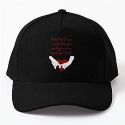 Quote Kane Brown What Ifs What If I Was Made For You And You Were Made For Mered Lightweig Baseball Cap