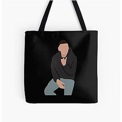 Kane Brown Sticker All Over Print Tote Bag