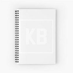KB - Kane Brown| Perfect Gift|kane brown gift Spiral Notebook