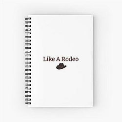 Kane Brown Like A Rodeo Spiral Notebook