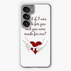 Quote Kane Brown what ifs What if I was made for you and you were made for me - red| Perfect Gift|kane brown gift Samsung Galaxy Soft Case