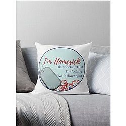 Homesick- Kane Brown Throw Pillow