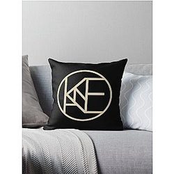 enak Kane coklat Brown| Perfect Gift|kane brown gift Throw Pillow