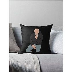 Kane Brown Sticker Throw Pillow