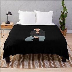 Kane Brown Sticker Throw Blanket