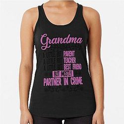 Grandma Funny | Perfect Gift|kane brown gift Racerback Tank Top