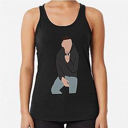 Kane Brown Sticker Racerback Tank Top
