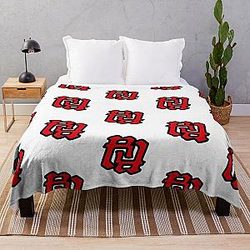 Red Kankan RR Throw Blanket RB1211