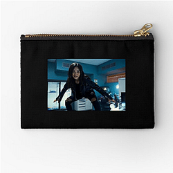 Fierce Presence Karen Fukuhara Zipper Pouches