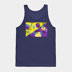 Karl Jacobs Tankbladen - Karl teken op patroon Tanktop TP2409