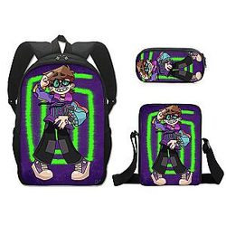 Karl Jacobs Chibi Travel Rugzak schouder Zakpenbak