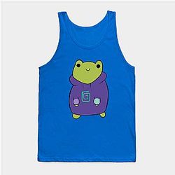 Karl Jacobs Tanktops - Grappige kikker met Karl Jacobs symbool Tank Top TP2409