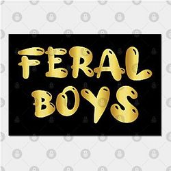 Karl Jacobs Posters - Feral Boys Karl Jacobs Geliefden Poster TP2409