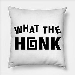 Karl Jacobs Kussens - What The Honk Karl Jacobs Merch Pillow TP2409