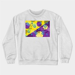 Karl Jacobs Sweatshirts - Karl teken op patroon Sweatshirt TP2409