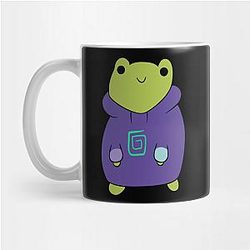 Karl Jacobs Mokken. Grappige kikker met Karl Jacobs symbool Mug TP2409