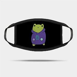 Karl Jacobs Gezichtsmaskers - Grappige kikker met Karl Jacobs symbool Masker TP2409