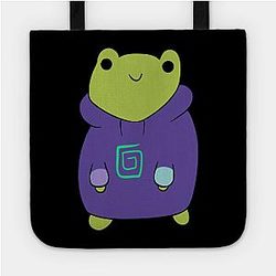 Karl Jacobs Zakken - Grappige kikker met Karl Jacobs symbool Bag TP2409