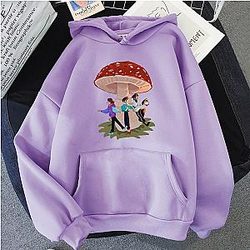 Karl Jacobs Hoodies - Karl Jacobs Dream Merch Mushroom Hoodie Official Merch KJM0911