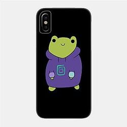 Karl Jacobs Gevallen Grappige kikker met Karl Jacobs symbool Telefoonkoffer TP2409