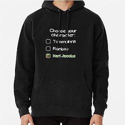Karl Jacobs Hoodies - Choose your character - Karl Jacobs Pullover Hoodie RB1006