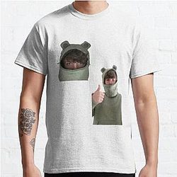 Karl Jacobs T-Shirts - Karl Jacobs Frog Classic T-Shirt RB1006