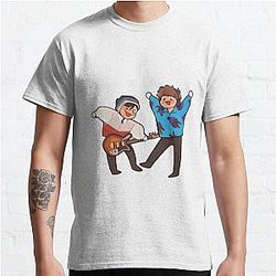 Karl Jacobs T-shirts - Quackity en Karl Classic T-Shirt RB1006