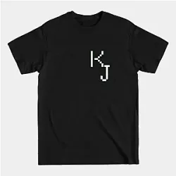 Karl Jacobs T-Shirts - Pixel KJ Minimalist Edition