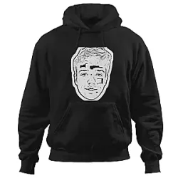Karl Jacobs Hoodies - Glitched Face Portrait Edition