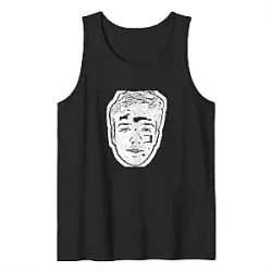 Karl Jacobs Tank Tops - Glitched Face Portrait Edition