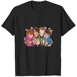 Karl Jacobs T-Shirts - Friends Crown Cartoon Edition