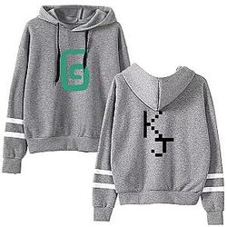 3D Logo Gray Version Karl Jacobs Hoodies
