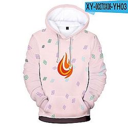 Karl Jacobs Trending Block Printed Fleece Pullover Hoodie