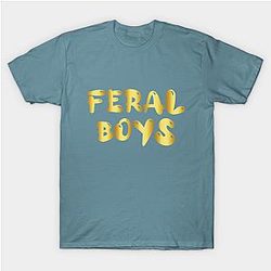 Karl Jacobs T-shirts - Feral Boys Karl Jacobs Liefhebbers T-shirt TP2409